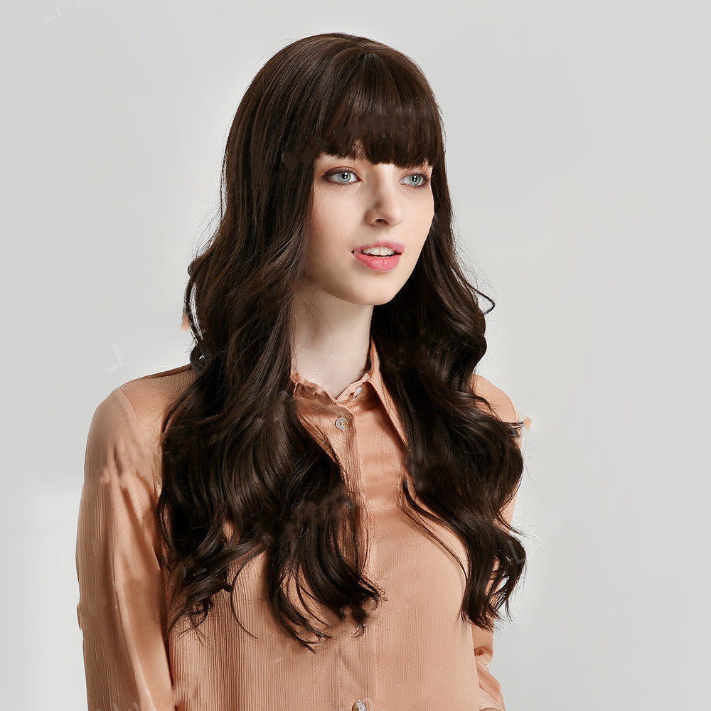 Chemical Fiber Mechanism Women's Wig Headgear