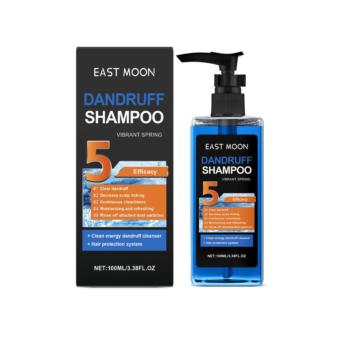 Men's Shampoo Series Daily Cleaning Deep Clean Silky Shiny Cool Shampoo