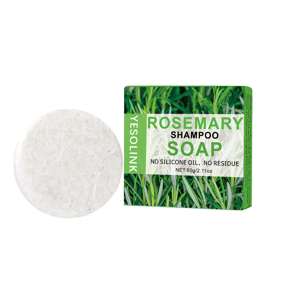 Polygonum Multiflorum Black Sesame Bamboo Charcoal Shampoo Soap