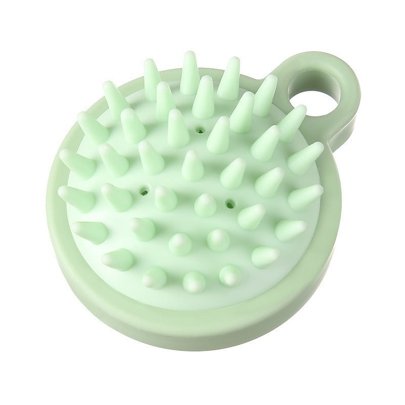 Household Shampoo Comb Head Brush Silicone Shampoo Massage Brush