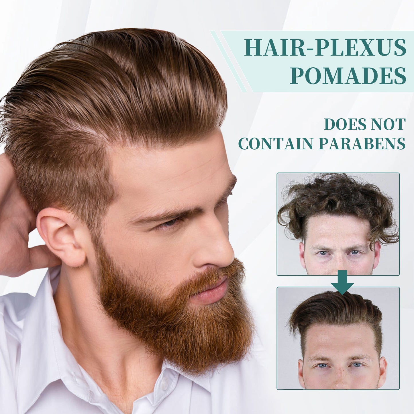 Men's Pomade Anti-frizz Hair Care Moisturizing Gloss