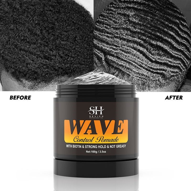 Natural Wavy Frizz Control Pomade Strong Hold