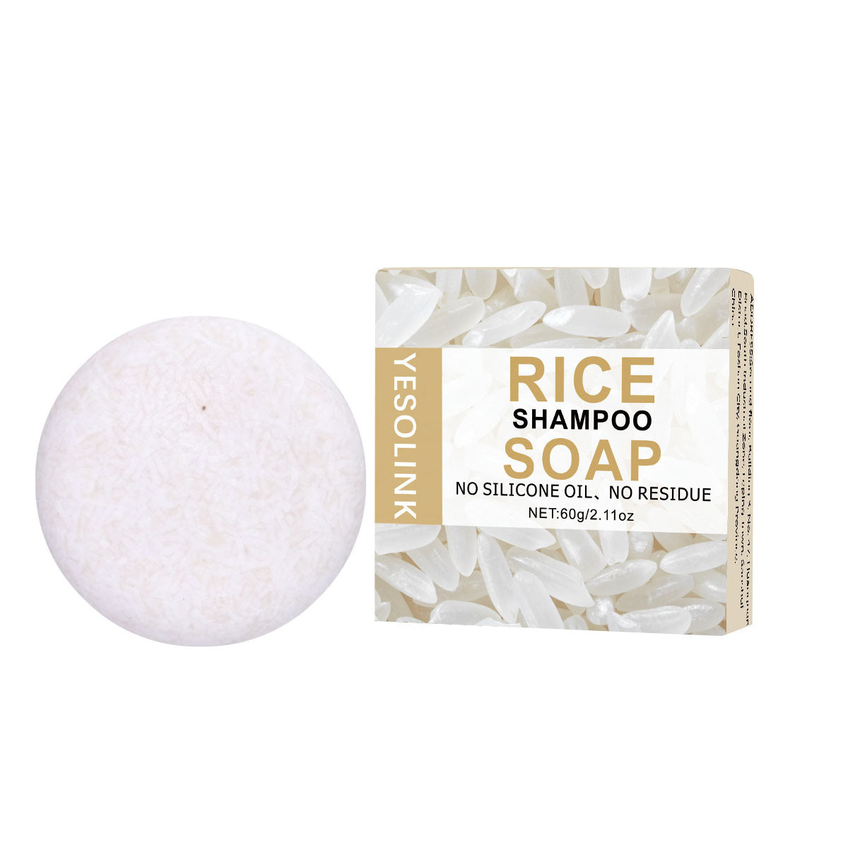 Polygonum Multiflorum Black Sesame Bamboo Charcoal Shampoo Soap