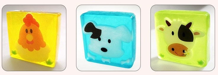 Children's Cartoon Bath Soap