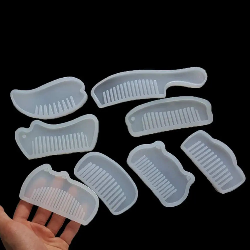 Comb Silicone Mold Creative Fashion Craft Supplies molds for DIY Handcraft Jewelry Accessories Epoxy Resin Casting Mould