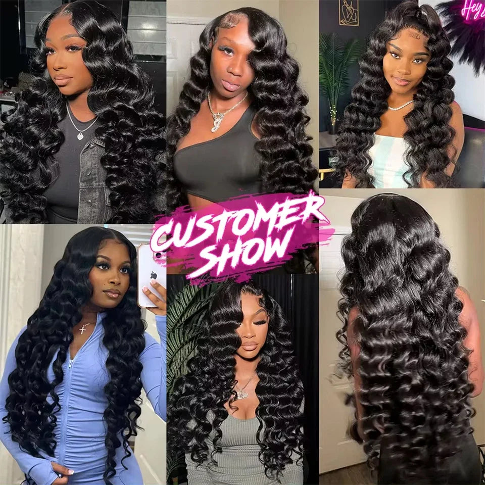 Wholesale 8-40 Inches Loose Deep Wave Bundles 100% Human Hair Bundles 30 40 Peruvian Remy Hair Deep Curly 1/3/4 Bundles Deals