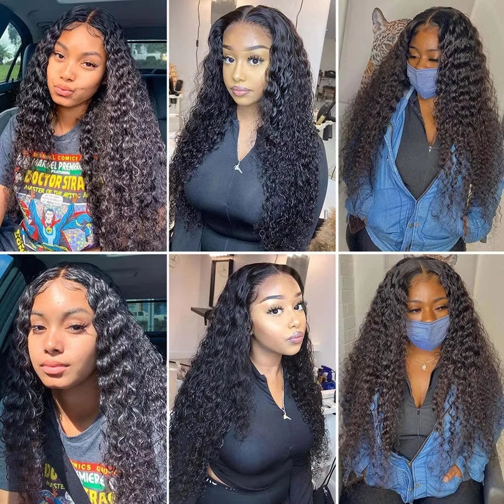 Deep Wave Bundles Human Hair Brazilian Virgin Hair Deep Wave One Weave Bundle 10A Grade Unprocessed Human Hair