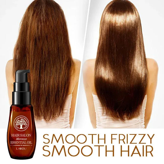 Morocco Argan Oil Hair Essential Oil  Hair Care Pure Anti Dry Multi-functional Repairs Frizzy Soft Smooth Deep Repair Keratin