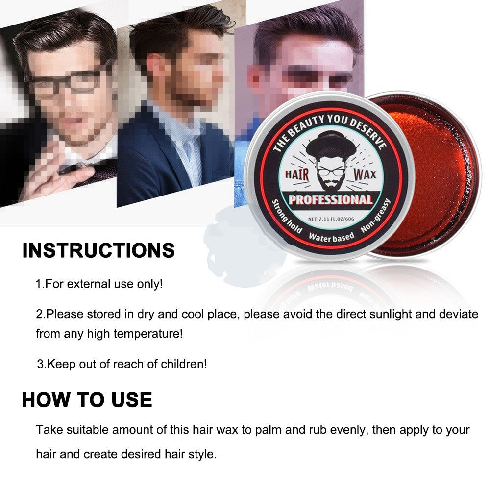 Hair Styling Moisturizing Pomade Retro